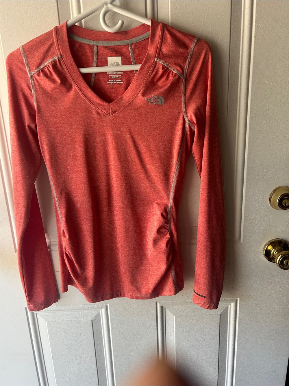 The North Face Coral Performance V-Neck Long Sleeve Top